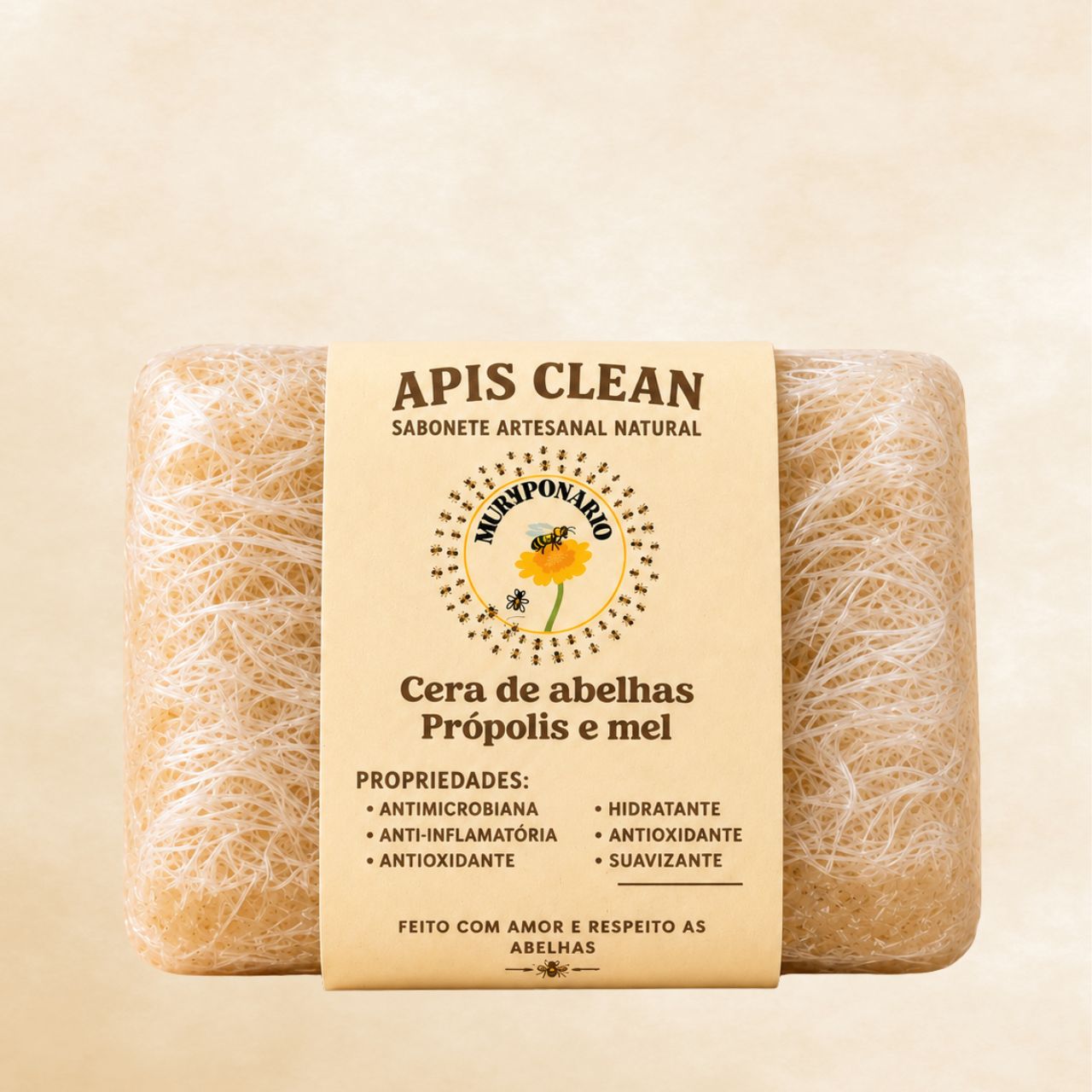 Apis Clean - variação Bucha Vegetal
