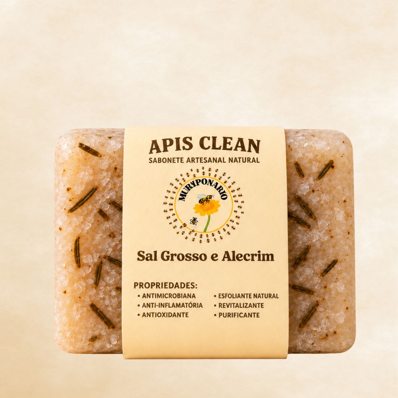 Apis Clean - variação Sal Grosso e Alecrim